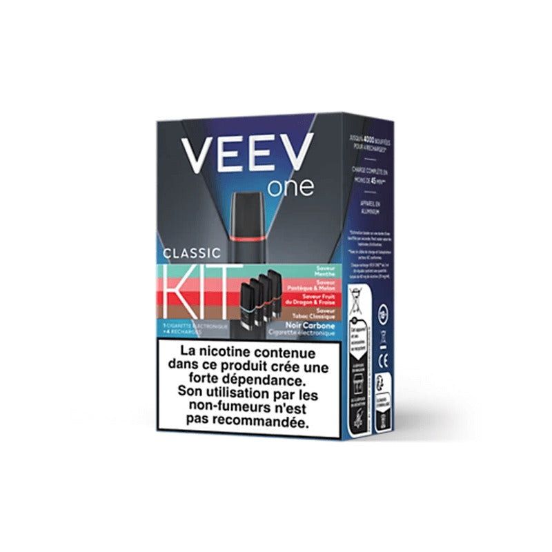 Kit Veev One Saveurs Classiques 4x2ml